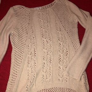 Shrinking violet tan long sleeve